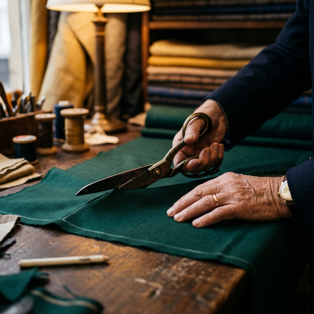 Crafting blazer details