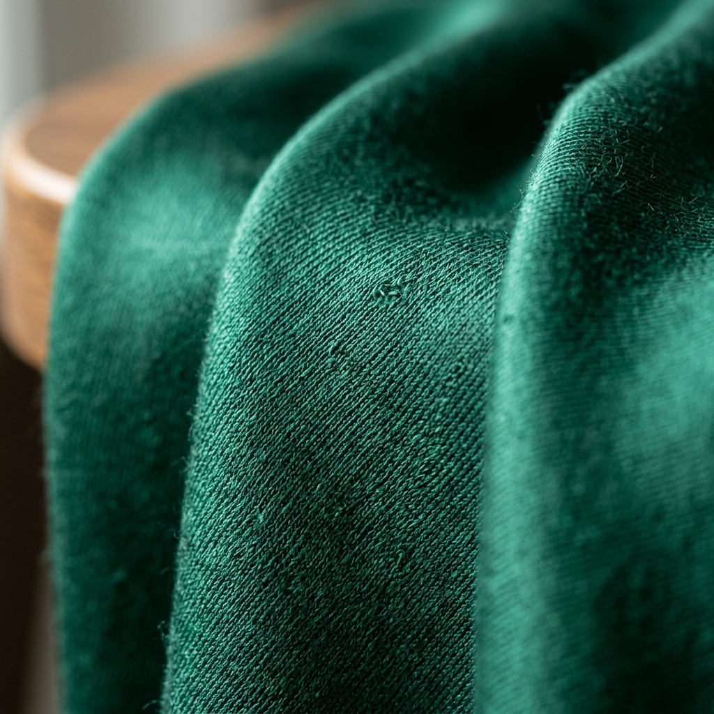 Emerald Green Bamboo Cotton