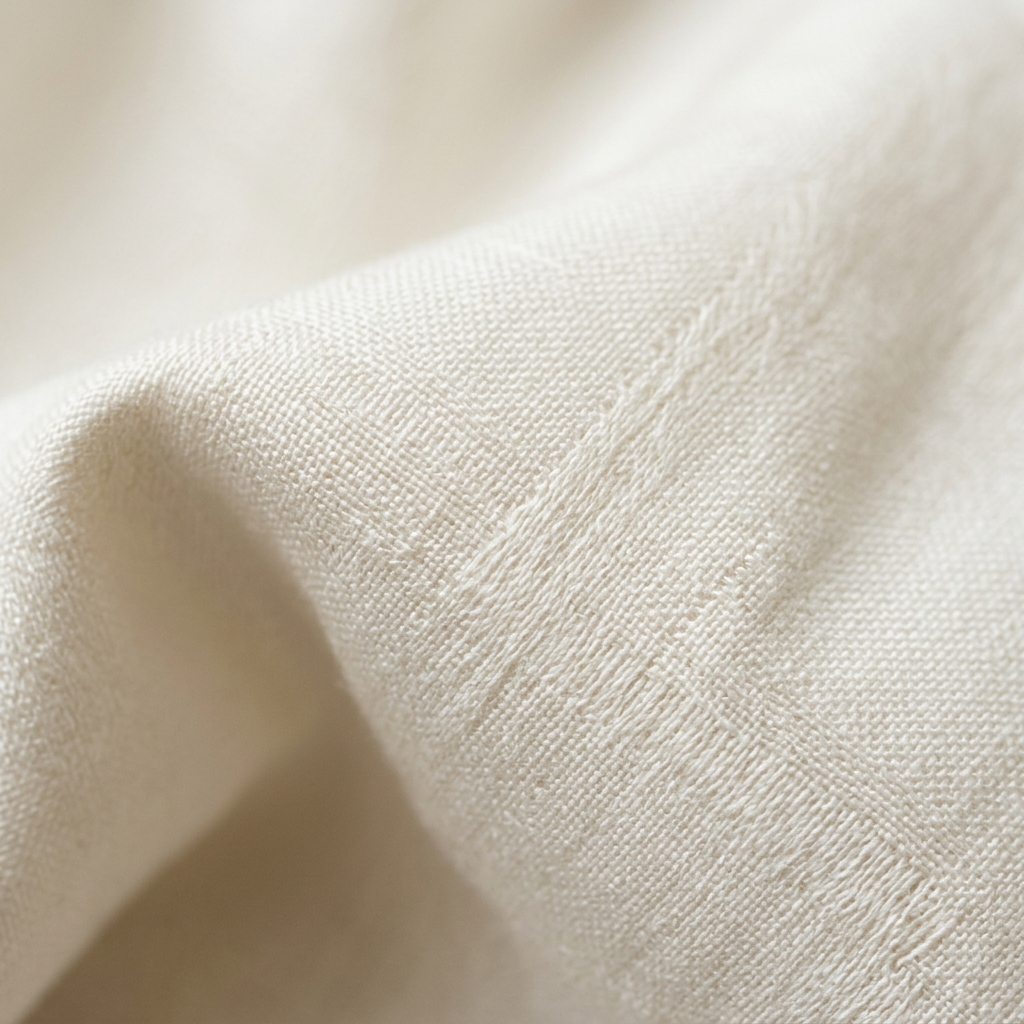 Pristine Ivory Bamboo Cotton