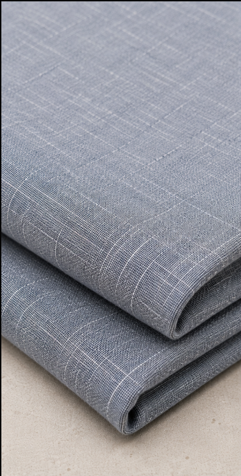 Slate Gray Cotton Linen