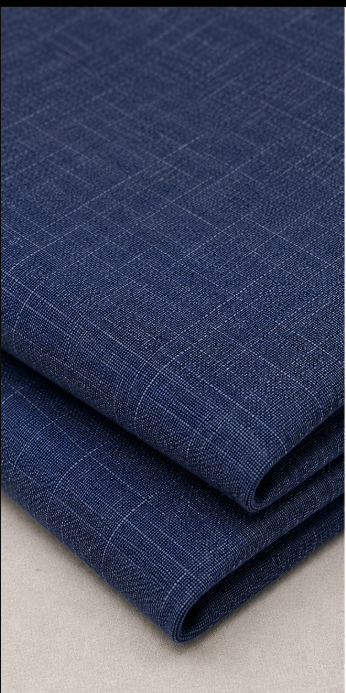 Navy Blue Cotton Linen
