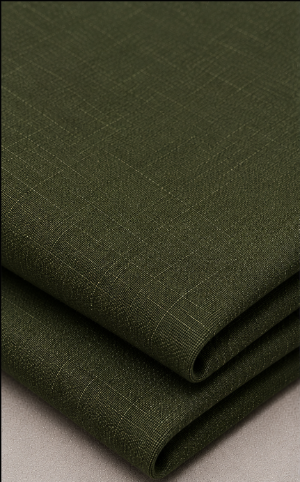 Olive Green Cotton Linen