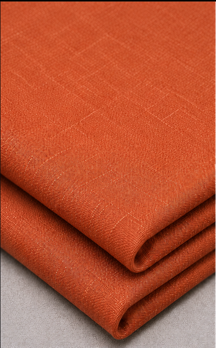 Terracotta Cotton Linen