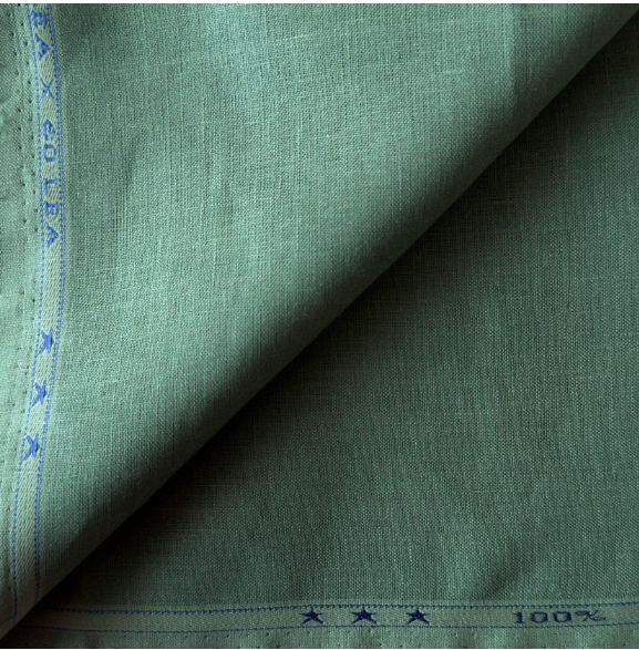 Dusty Mint Green Linen