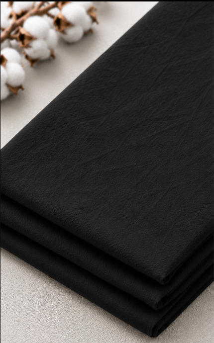 Jet Black Pure Cotton