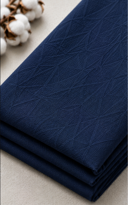 Navy Blue Pure Cotton